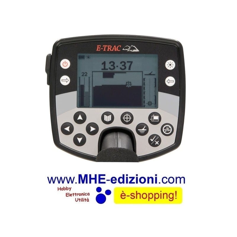 E-Trac Minelab Metal Detector - Mhe Detector