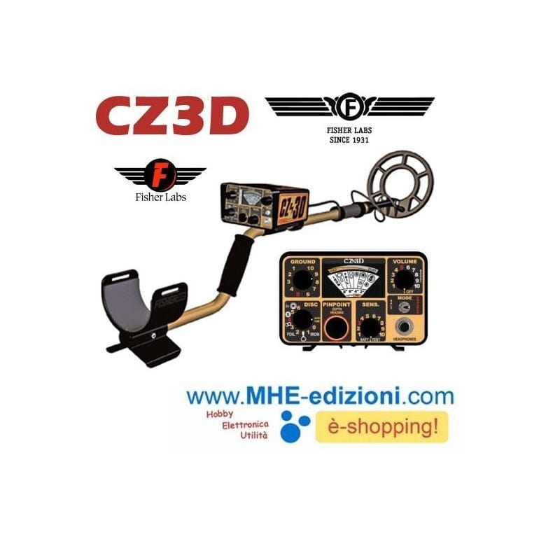 Fisher CZ 3D Metal Detector