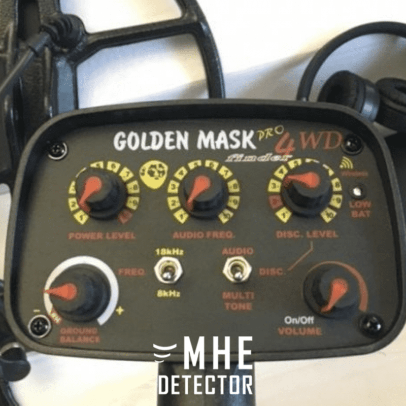 GOLDEN MASK 4WD METAL DETECTOR