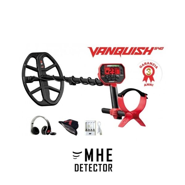 Minelab Vanquish 440: Metal Detector Multifrequenza Per Tesori Con Bobina Impermeabile - Foto 8