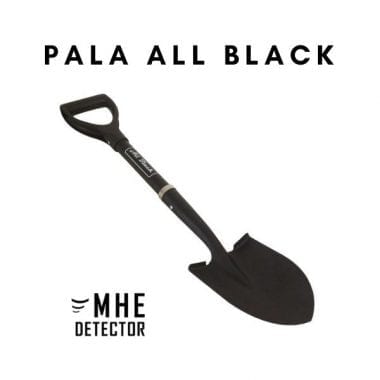 PALA ALL BLACK METAL DETECTING