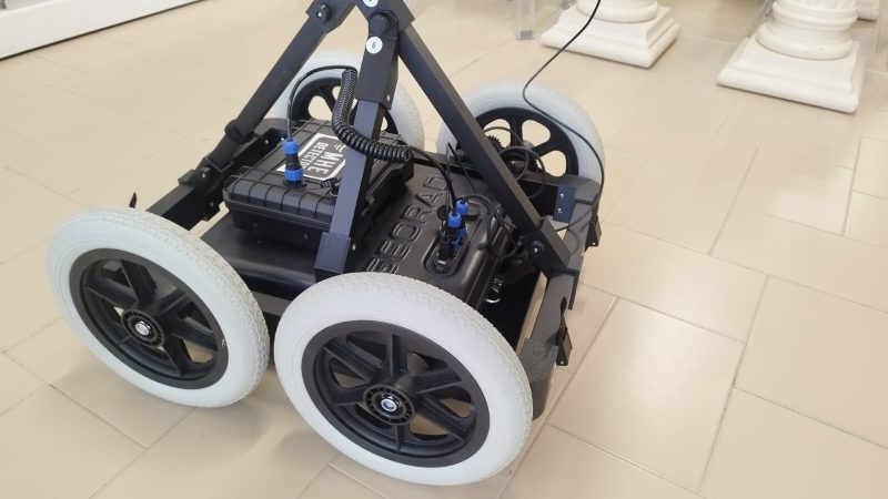 Georad GR500 con Carrello Professionale per Sottoservizi