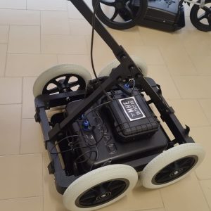 Georad GR500 con Carrello Professionale per Sottoservizi