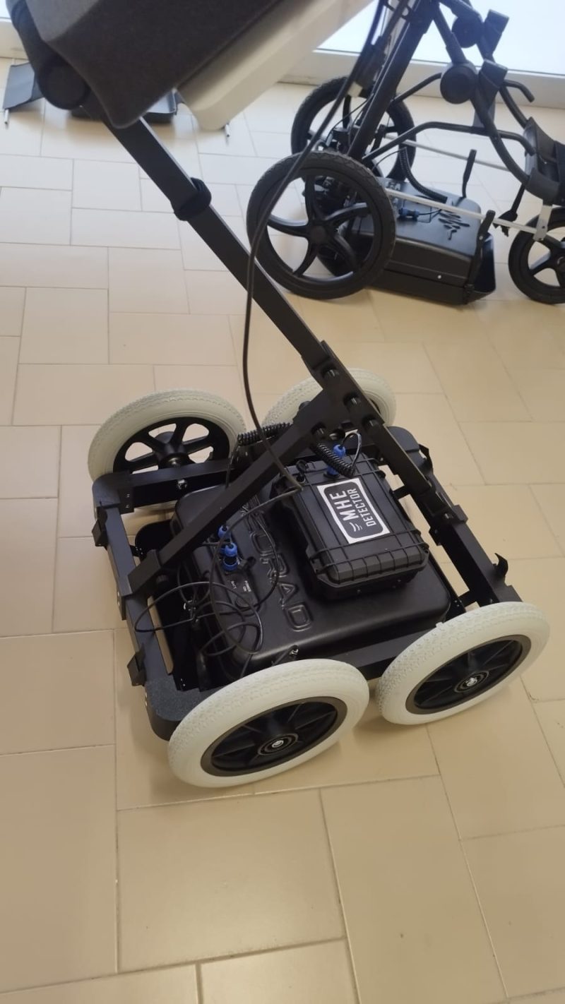 Georad GR500 con Carrello Professionale per Sottoservizi