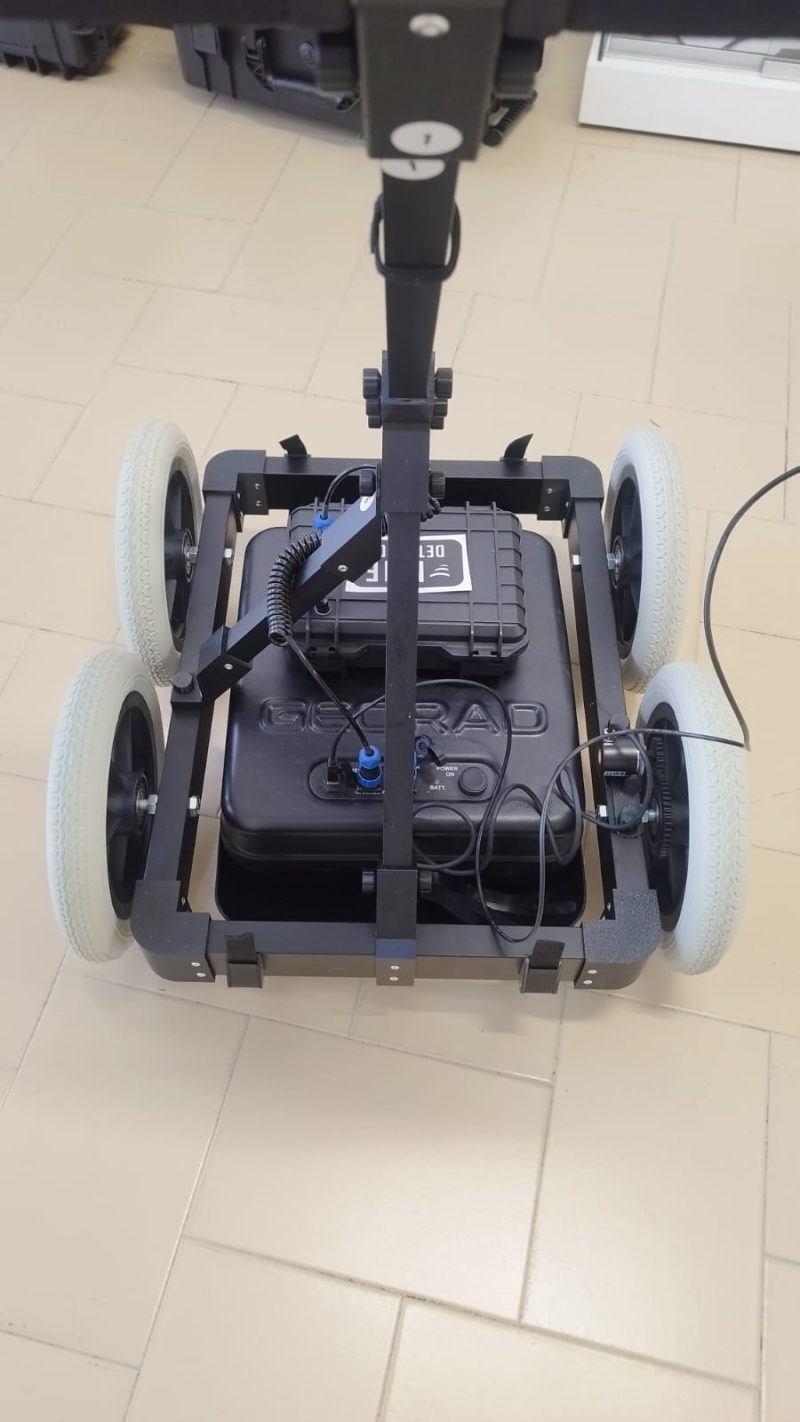 Georad GR500 con Carrello Professionale per Sottoservizi
